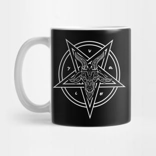 Satanic Baphomet Occult T-Shirt Mug
